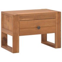 Bedside Cabinet 50x30x35 cm Solid Teak Wood