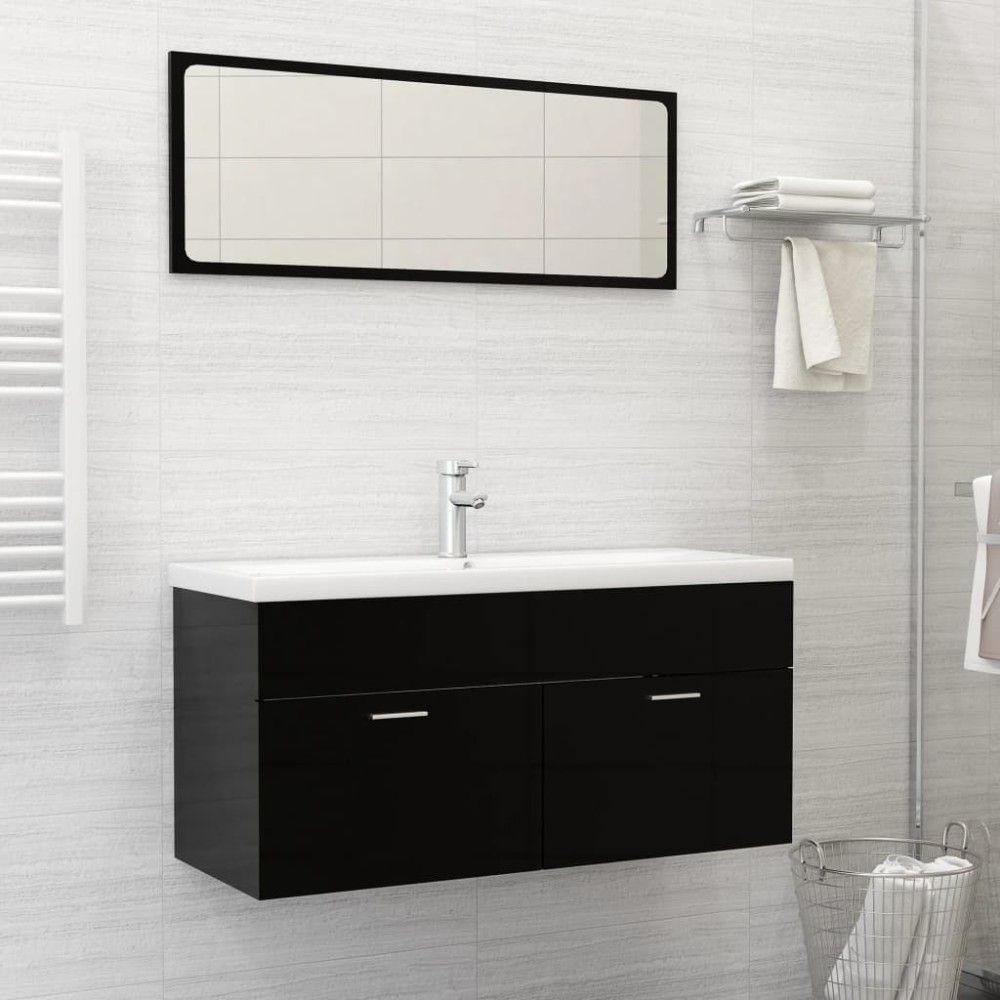 Built-in Basin with Faucet 81x39x18 cm Ceramic White