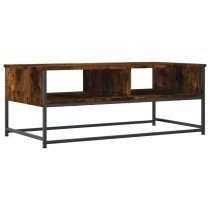 Coffee Table Brown Oak 100x51x40 cm Engineered Wood