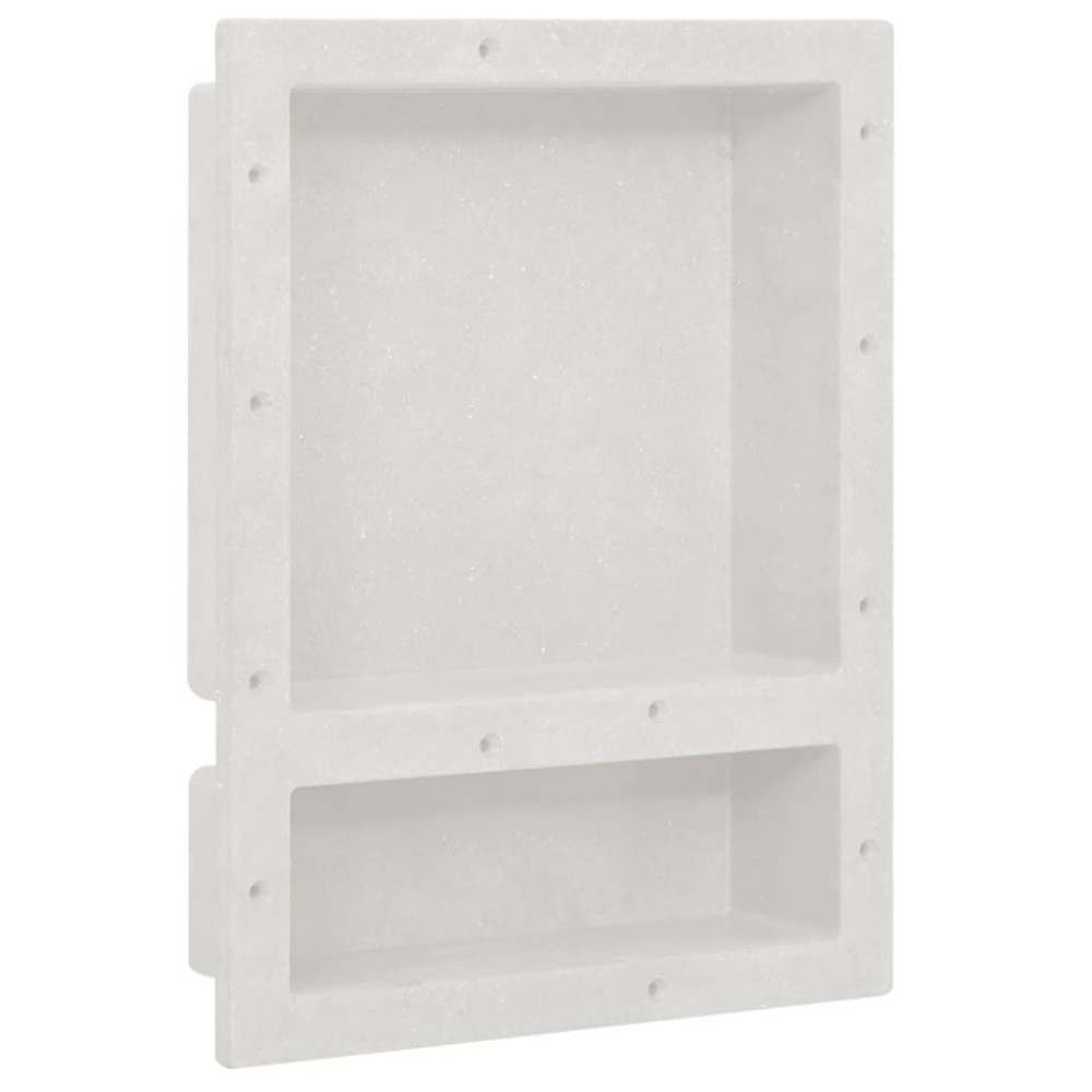 Duschnische Mattgrau 41x51x10 cm