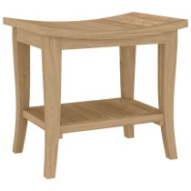 Badezimmer-Beistelltisch 50x35x45 cm Massivholz Teak