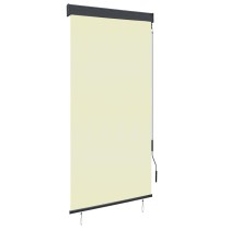 Outdoor Roller Blind 140x250 cm Cream