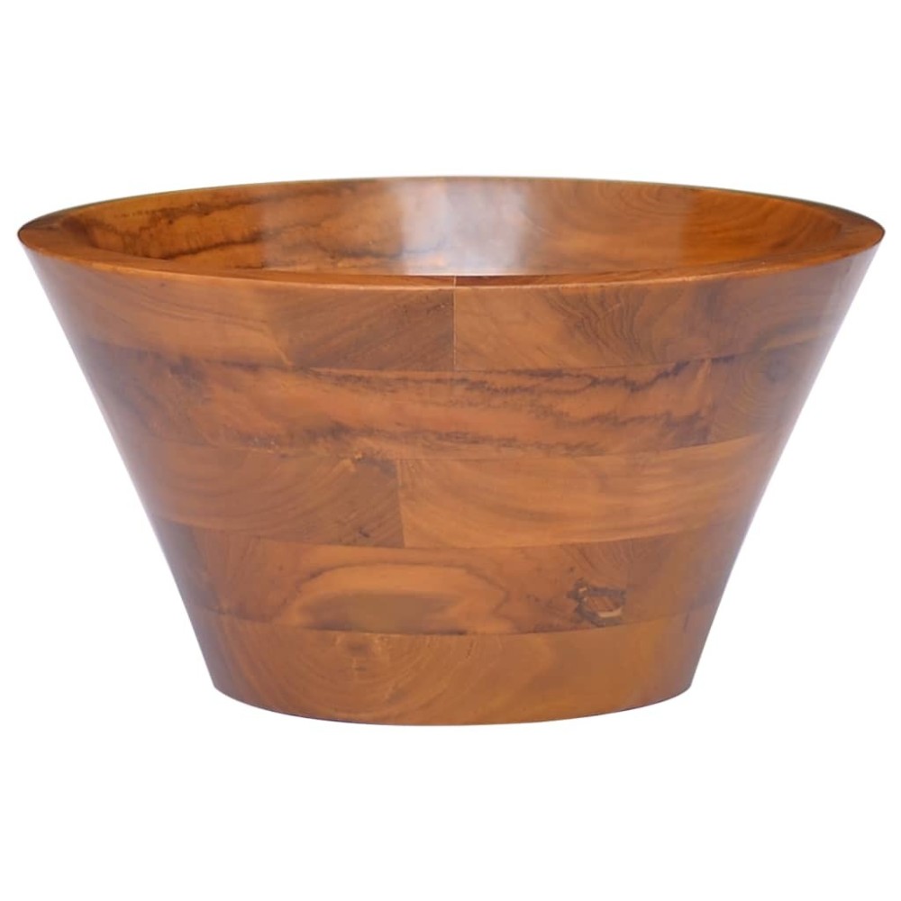 Basin Solid Teak Wood ?40x20 cm