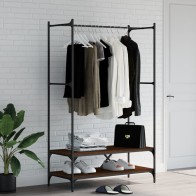 Clothes Rack with Shelves...