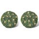 Artificial Leaf Topiary Ball 27 cm Solar LED String 2 pcs