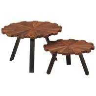 Coffee Tables 2 pcs Solid...