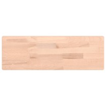 Wall Shelf 80x20x1.5 cm Solid Wood Beech