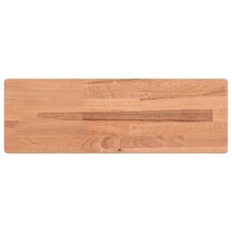 Wall Shelf 80x20x1.5 cm Solid Wood Beech