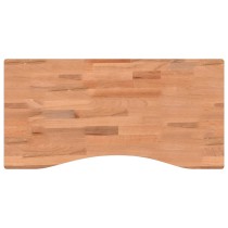 Desk Top 100x60x4 cm Solid Wood Beech