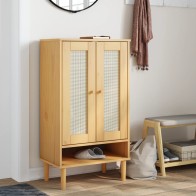 Shoe Cabinet SENJA Rattan...