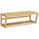 Towel Shelf Wall-mounted 60x25x20 cm Bamboo