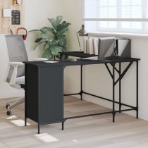 Desk Black 141x141x75 cm...