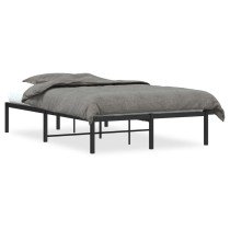 Metal Bed Frame White 193x203 cm