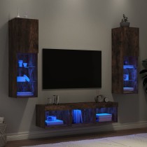 5 Piece TV Wall Units with...
