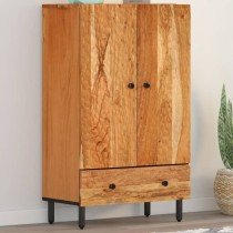 Highboard 60x33x100 cm Solid Wood Acacia