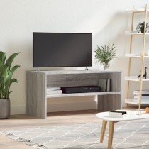 TV-Schrank Weiß Sonoma-Eiche 80x40x40 cm Holzwerkstoff