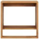 Wall-mounted Towel Rack 35x20x35 cm Solid Teak Wood