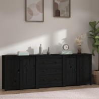 Sideboard Black 230x35x80...
