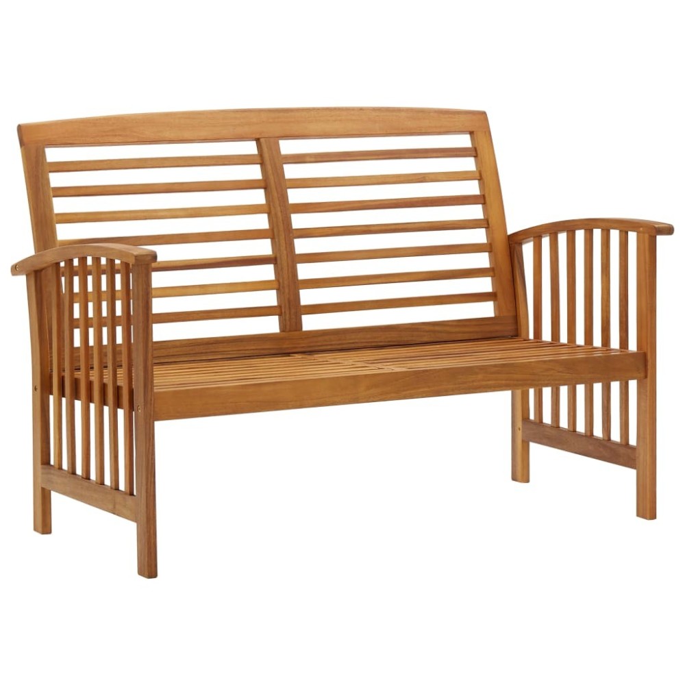 Garden Bench 119 cm Solid Acacia Wood