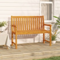 Garden Bench 219 cm Solid Acacia Wood