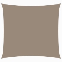 Sunshade Sail Oxford Fabric Square 6x6 m Taupe