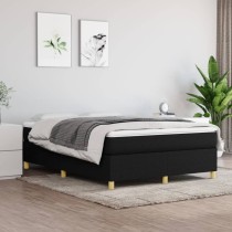 Box Spring Bed Frame Dark Grey 90x190 cm 3FT Single Fabric