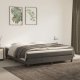 Box Spring Bed Frame Light Grey 90x190 cm 3FT Single Velvet