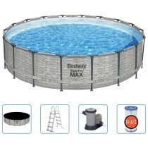 Bestway Power Steel Swimming Pool 549x122 cm