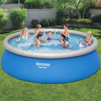 Bestway Fast Set Inflatable Swimming Pool Set Round 457x122 cm