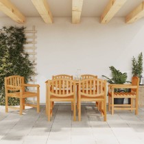 Garden Chairs 8 pcs 58x59x88 cm Solid Wood Teak