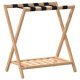 Luggage Rack 68x38x58 cm Bamboo