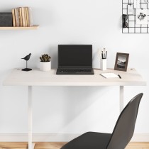 Desk Top White 80x40x2.5 cm Solid Wood Pine