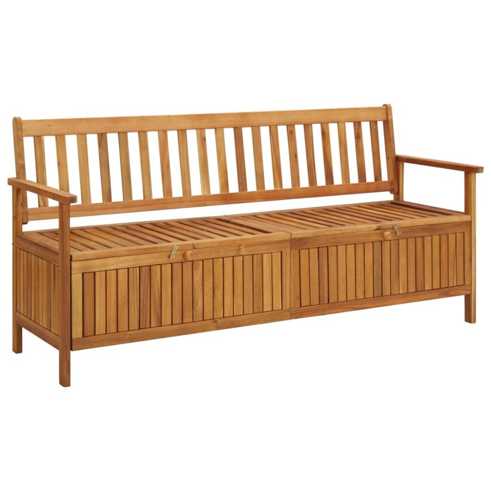 Garden Storage Bench 170 cm Solid Acacia Wood