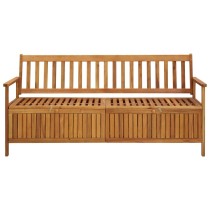 Garden Storage Bench 170 cm Solid Acacia Wood