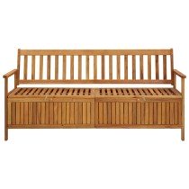 Garden Storage Bench 170 cm Solid Acacia Wood