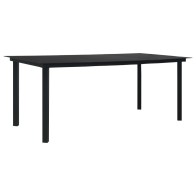 Garden Dining Table Black...
