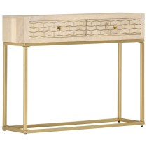 Console Table Gold 90x30x75...