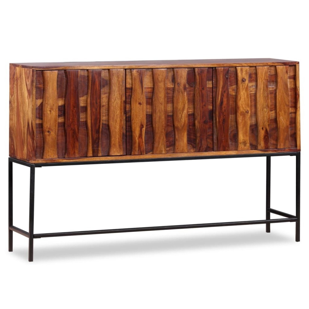 Sideboard Solid Sheesham Wood 120x30x80 cm