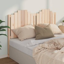 Bed Headboard 186x4x110 cm Solid Wood Pine