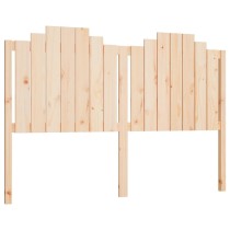 Bed Headboard 186x4x110 cm Solid Wood Pine