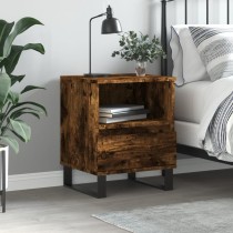 Bedside Cabinet Grey Sonoma 40x35x50 cm Engineered Wood