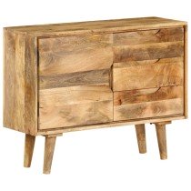 Sideboard Mangoholz Massiv 90 x 30 x 69 cm