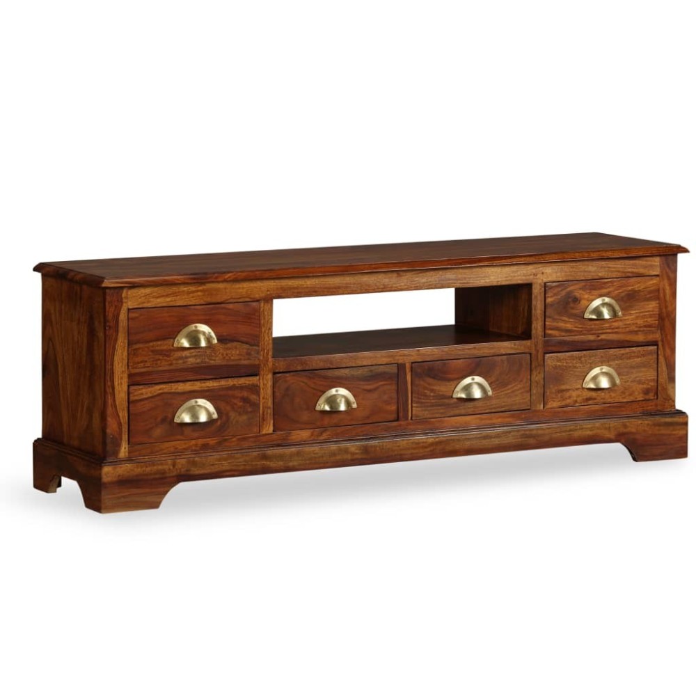 TV Cabinet 120x40x30 cm Solid Sheesham Wood
