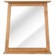 Bathroom Mirror Solid Pinewood 70x12x79 cm