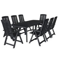 9 Piece Outdoor Dining Set...