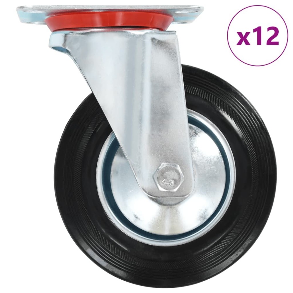 Swivel Casters 4 pcs 160 mm