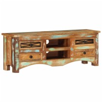 TV Cabinet 110x30x40 cm Solid Wood Reclaimed