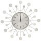 Wall Clock Silver 40 cm Metal