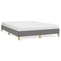 Bed Frame Black 180x200 cm 6FT Super King Fabric