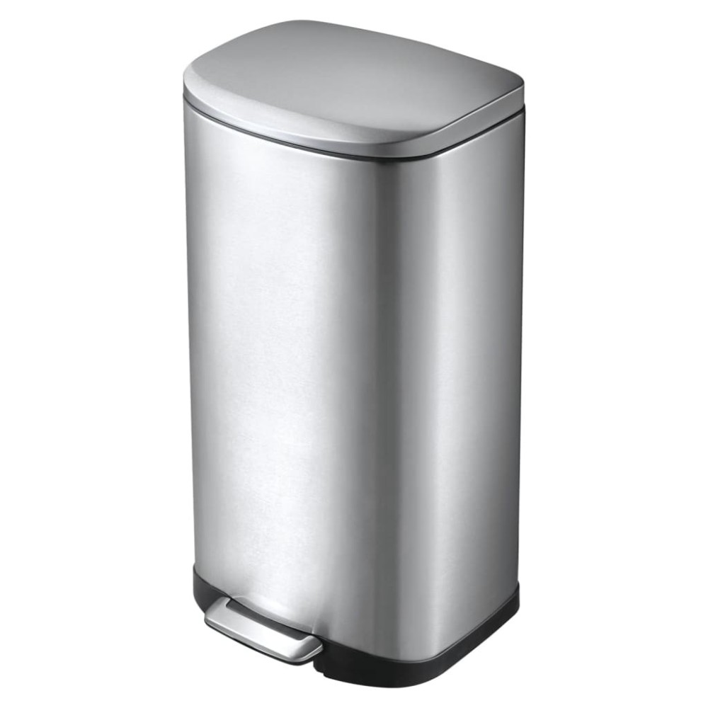 EKO Pedal Bin Della 50 L Matte Silver